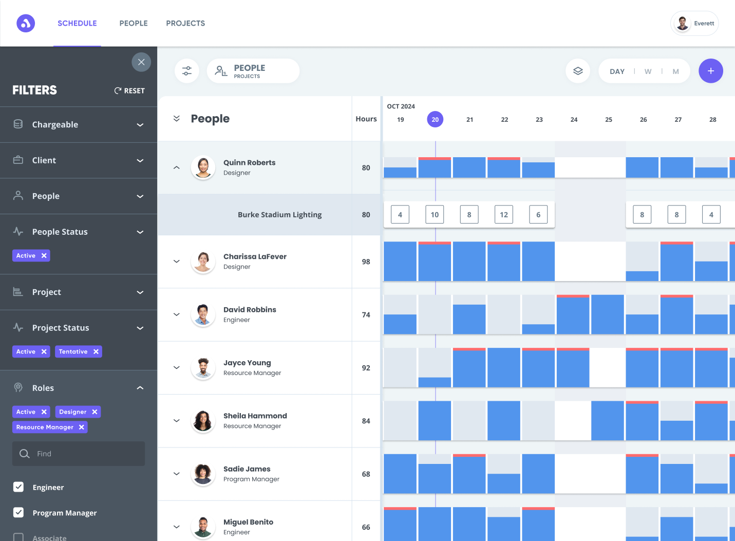 Real-Time Filter Selection